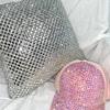 40x40см Наволочка Роскошная Блестящая Bling Декоративная Наволочка с Алмазами Наволочка для Декоративной Подушки Домашняя Наволочка