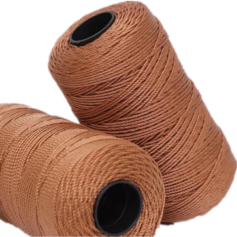 Ice Hemp Yarn: 3-Strand Hand-Woven Crochet DIY Kit