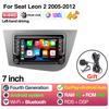 Android 13 LHD Car Radio для Seat Leon 2 MK2 2005 - 2012 Мультимедийный проигрыватель Стерео Беспроводной Carplay GPS RDS 4G Головное устройство 2 din