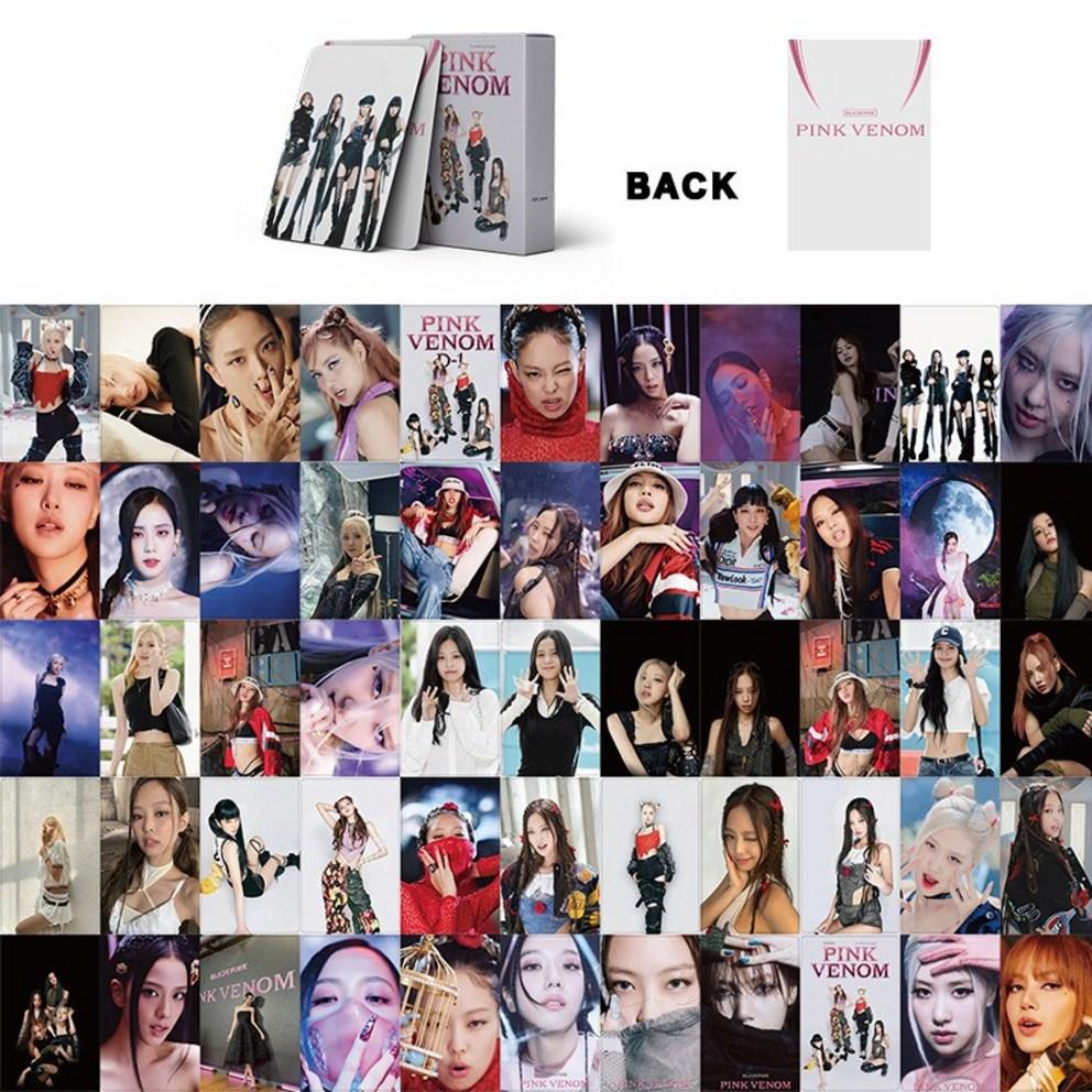 BLACKPINK Photocard Set of 55 PINK VENOM Idol Photocards