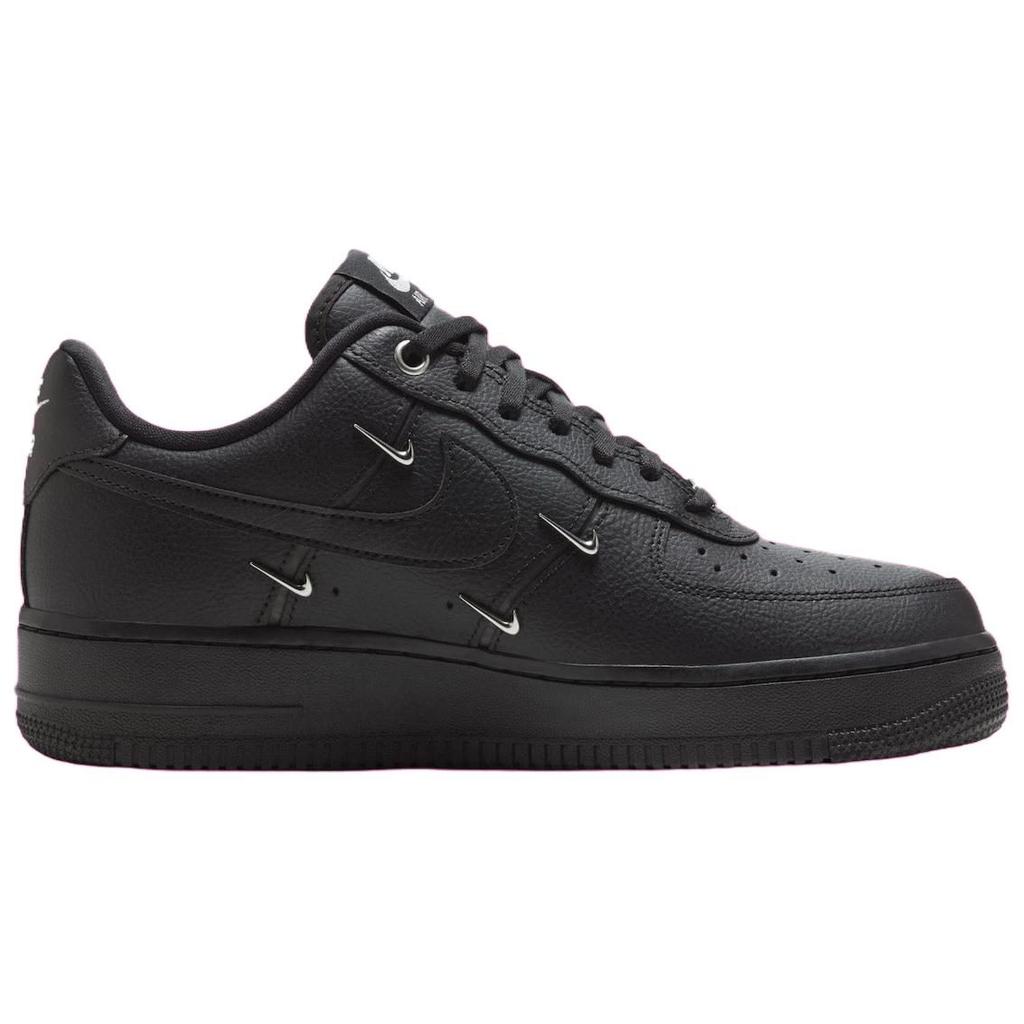 Nike Air Force 1 Low Женские Низкие Скейтбордические Кроссовки Женские Черные HQ1180-001