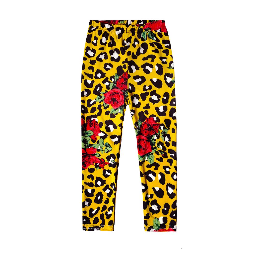 Детские леггинсы для девочек с различными принтами