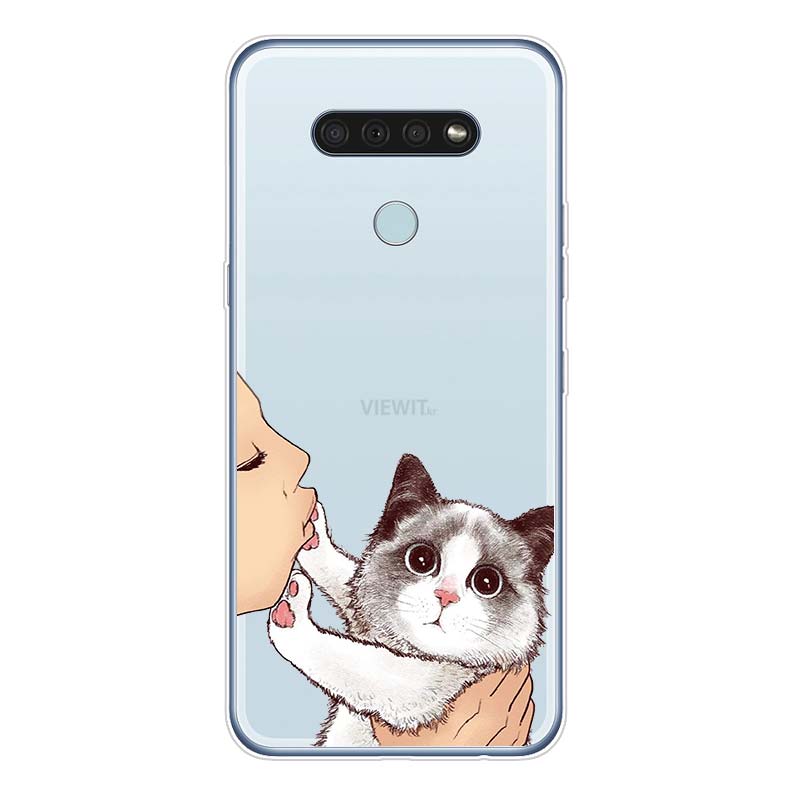 Cat Don't Kiss Me For LG K92 K52 K62 K22 K71 K61 K51S K41S G8 G8S G8X V35 V50 V40 V50S V60 Q60 Phone Case
