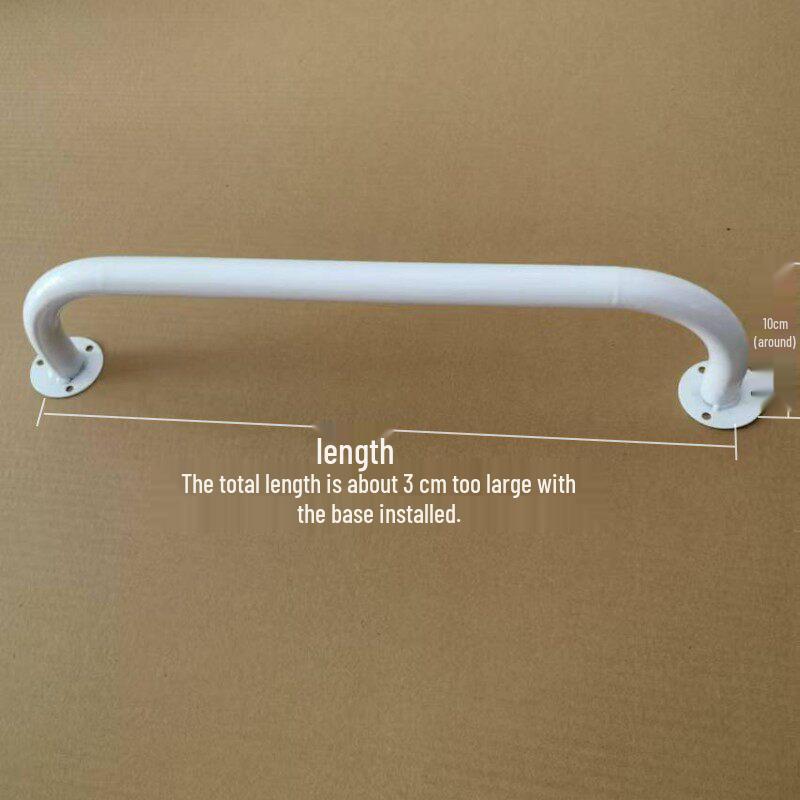 Gold Wall-Mounted Iron Display Stand & Clothes Hanging Rod