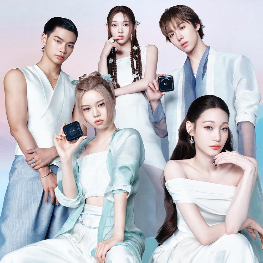 [Королевское издание] Набор с кушоном CLIO Kill Cover Founwear (+Сменный блок + Шарм с королевским узором) 21C Нижнее белье