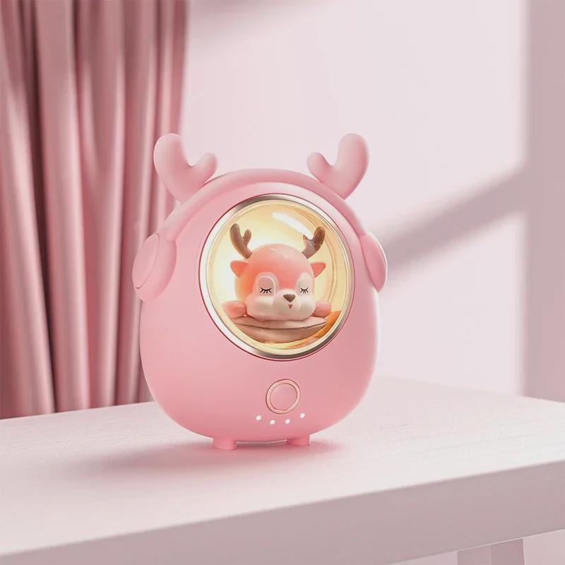 Cartoon Mini Hand Warmer & Power Bank: USB, Portable, Explosion-Proof