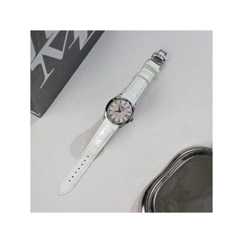 Tissot Швейцарские Автоматические Женские Часы Couturier - Powermatic 80 с Перламутровым Циферблатом, Модель T035.207.16.116.00
