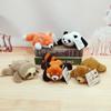 Сянсян Милая кукла-животное: Плюшевая игрушка Панда и Енот, карманный компаньон в подарок.