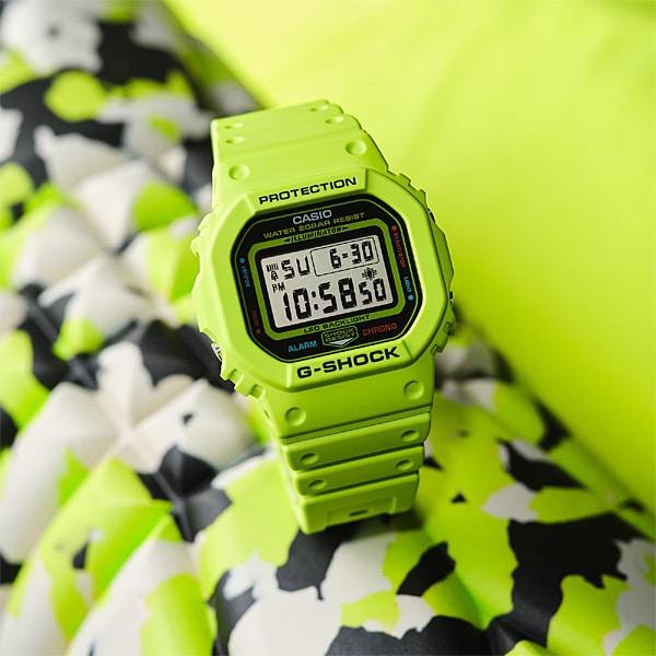 Casio Men's G-SHOCK DW-5600EP-9JF [G-SHOCK ENERGY PACK] Square Watch Resin *Resin (Biomas Plastic)