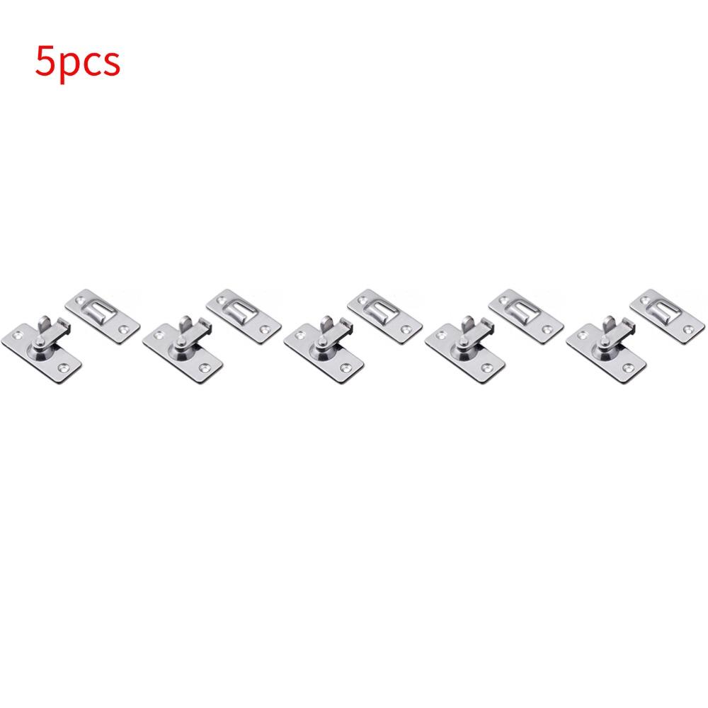 Door Lock Guard Latch Bolt 90 Degree Steel Toggle Latch Sliding Barn Door Lock Wine Cabinet Closet Right Angle Lock Hardware