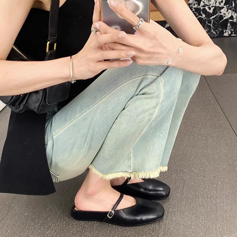 Grape Mother French Gentle Word with Bag Head Shallow Mouth Inner Height Increase Silver Mary Jane Women's Shoes Platform Single Shoes Women