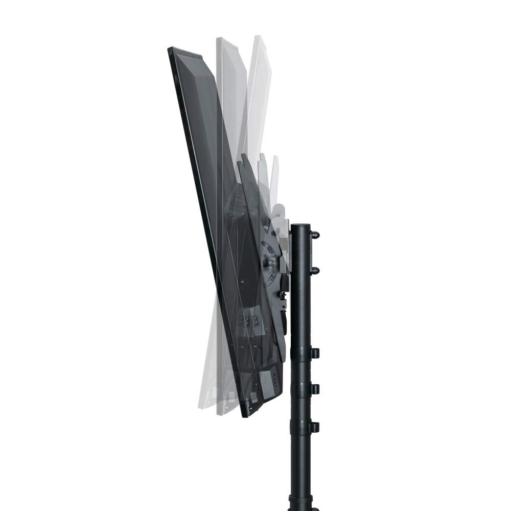 Тип IRIS OHYAMA высота телевизора с дисплеем ТВ-монитора черный [рекомендуется 32-55] [Офисная] стойка, передвижная, регулируемая, полка, стойка, стойка, стойка,