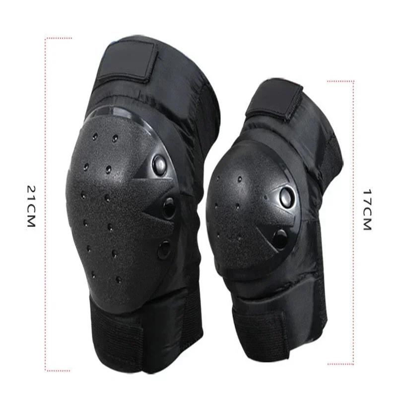 1 пара наколенников и налокотников для велоспорта, велосипедные наколенники и налокотники для катания на велосипеде, горном велосипеде, мотоцикле, защита коленей, защитные накладки для занятий спортом на открытом воздухе