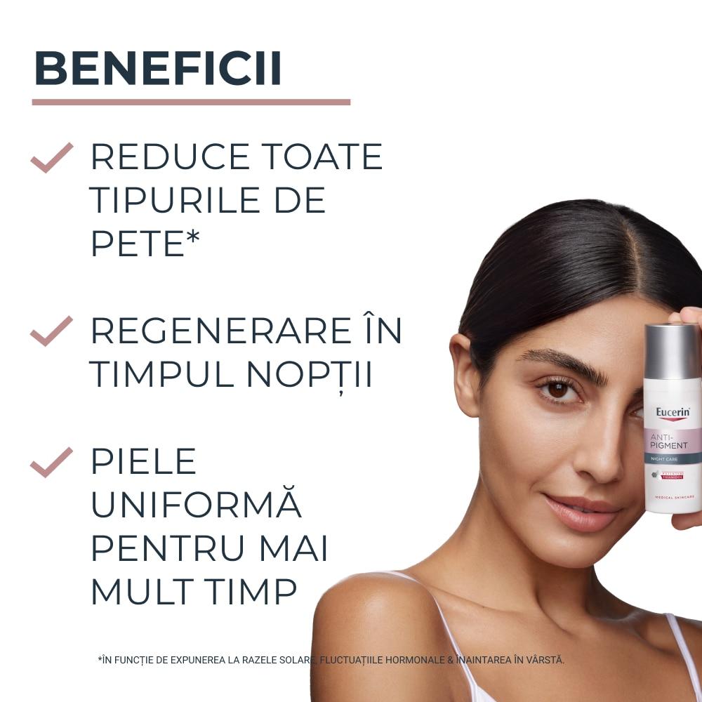 Eucerin Anti-Pigment Night Cream 50ml Brightening Repair Dark Spot Fading Moisturizer