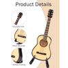 Wooden Pocket Guitar Mini Tiny Guitar Decorative Miniature Guitar  Gift