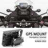 USB-держатель для телефона для Kawasaki KLR650 KLR 650 2022 2023 Аксессуары для мотоцикла Навигационный кронштейн GPS