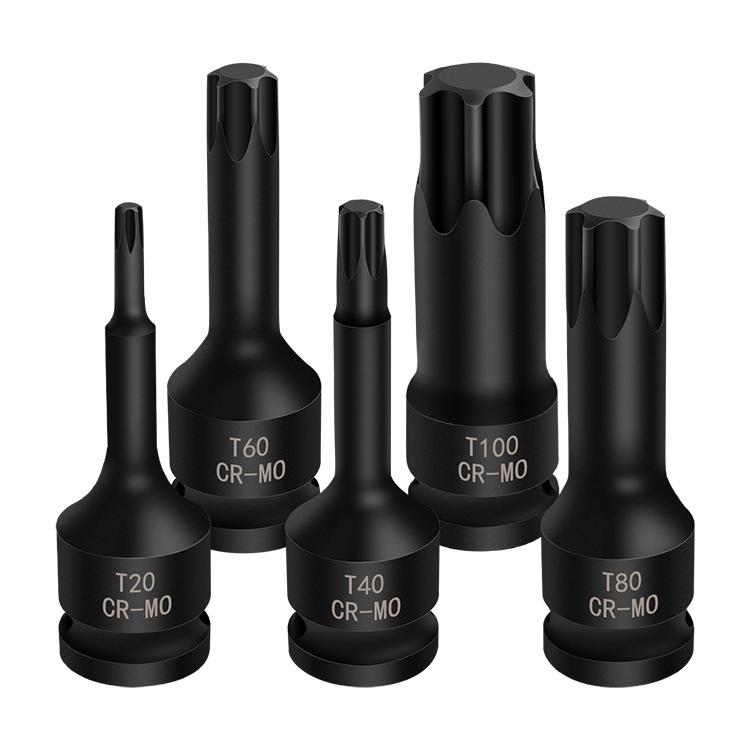 Набор бит Torx и шестигранников T20-T60 с инструментом для пневматического гайковерта