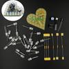 DIY Kit Heart Shape LED Breathing Light Electronic Kit DC 4V-6V White Red Blue Electronics Components Welding Practice Board