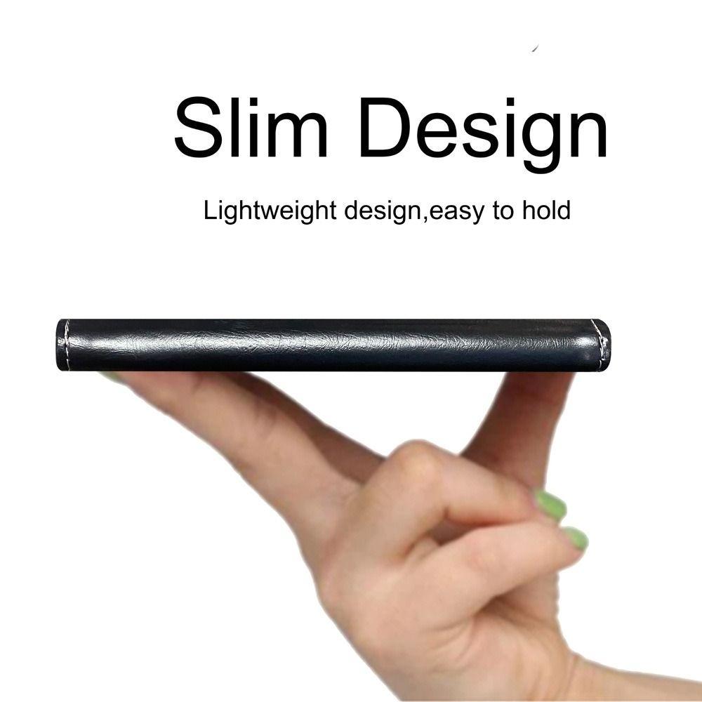 6 Inch E-Reader Case Leather Shell Premium Folio Cover for Kobo Glo