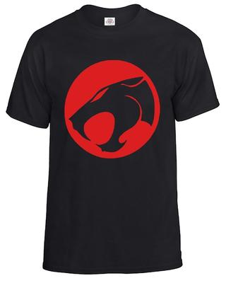 Футболка Thundercats Логотип Классическая Мужская Забавная Новинка Идея для Подарка Анимация Футболка Топ Унисекс Футболка