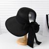 Соломенная шляпа с широкими полями и пустой тульей для женской летней универсальной моды, солнцезащитная соломенная шляпа, солнцезащитная шляпа, тренд