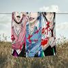 1PC Ayato Yuri Blanket Flannel Throw for Sofa, Indoor, Camping, Living Room, Office, Chair, And Bed Soft Birthday Christmas Gift