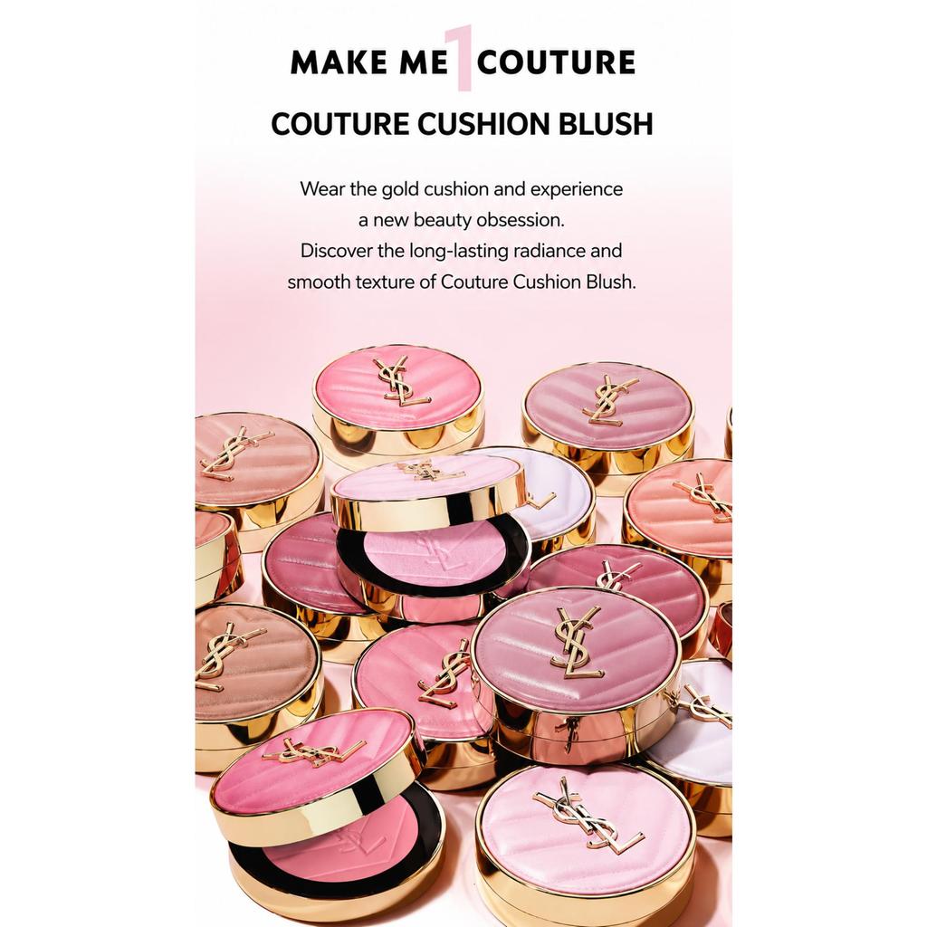 Yves Saint Laurent Пудра-румяна Make Me Blush 6 г, шелковистая пудровая формула