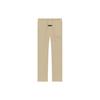 Essentials SS23 Свободные спортивные штаны Песочные с принтом логотипа Свободные и плотные Теплосберегающие Вязаные спортивные брюки Мужские Песочные FOG-SS23-011