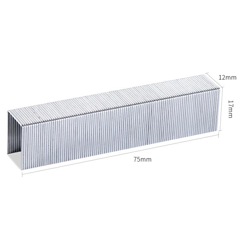 Степлерные скобы Deli Heavy Duty 24/6, Экономящие усилия, для Толстых слоев, Универсальный тип, Офис 0012