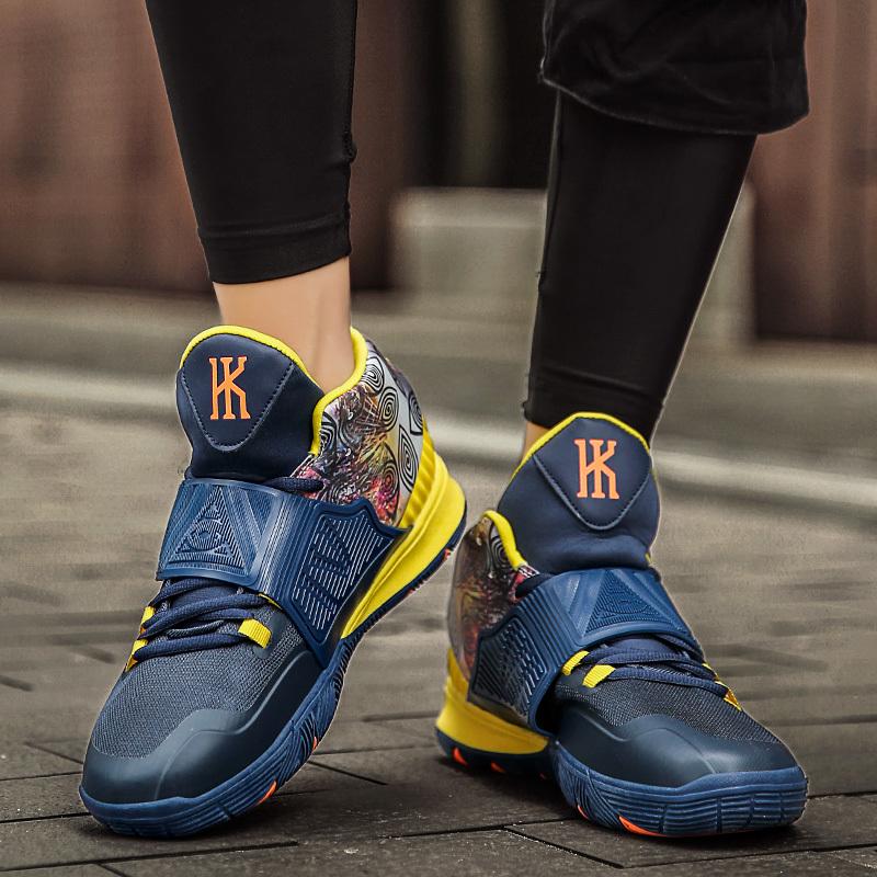 Молодежные баскетбольные кроссовки высокого качества, мужская обувь, нескользящая подошва, износостойкие мужские баскетбольные кроссовки, модные удобные баскетбольные кроссовки