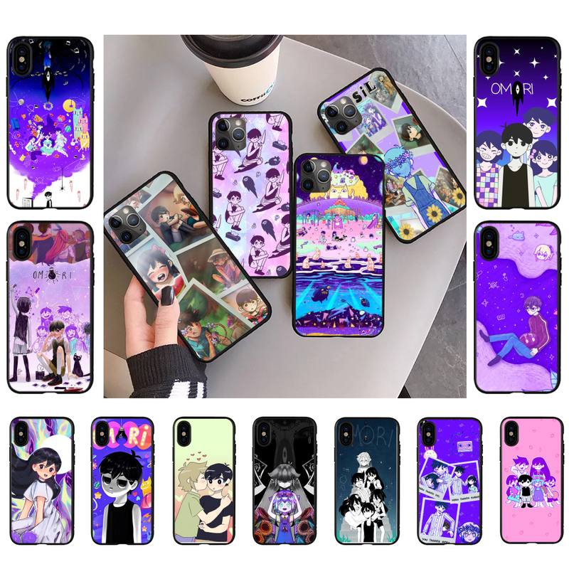 Чехол Omori Game Phone для iPhone 11 12 13 mini pro XS MAX 8 7 6 6S Plus X 5S SE 2020 XR