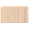 Monitor Stand 50 x 27 x 15 cm Solid Pine Wood