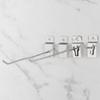 Convenient Metal Hang Fits Perforated Panel Retail Shop Peg Display Hooks Storage Racks Goods Shelf