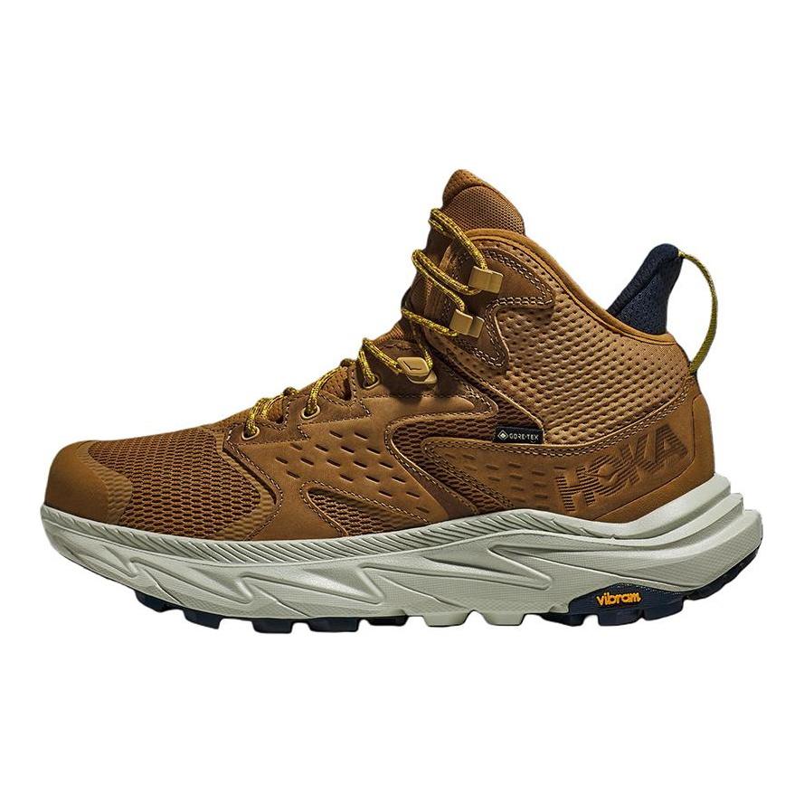 Hoka One One Anacapa 2 Mid Gore-Tex Carbon Black Мужские кроссовки Honey Celadon-Tint 1141633-HYC