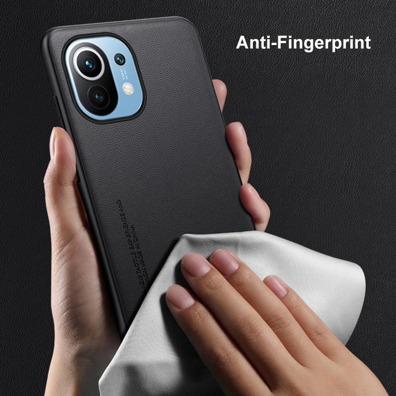 Роскошный чехол из искусственной кожи для Xiaomi Mi 11 Mi11, задняя крышка, матовый силиконовый противоударный чехол для телефона с полной защитой для Xiaomi 11 5G