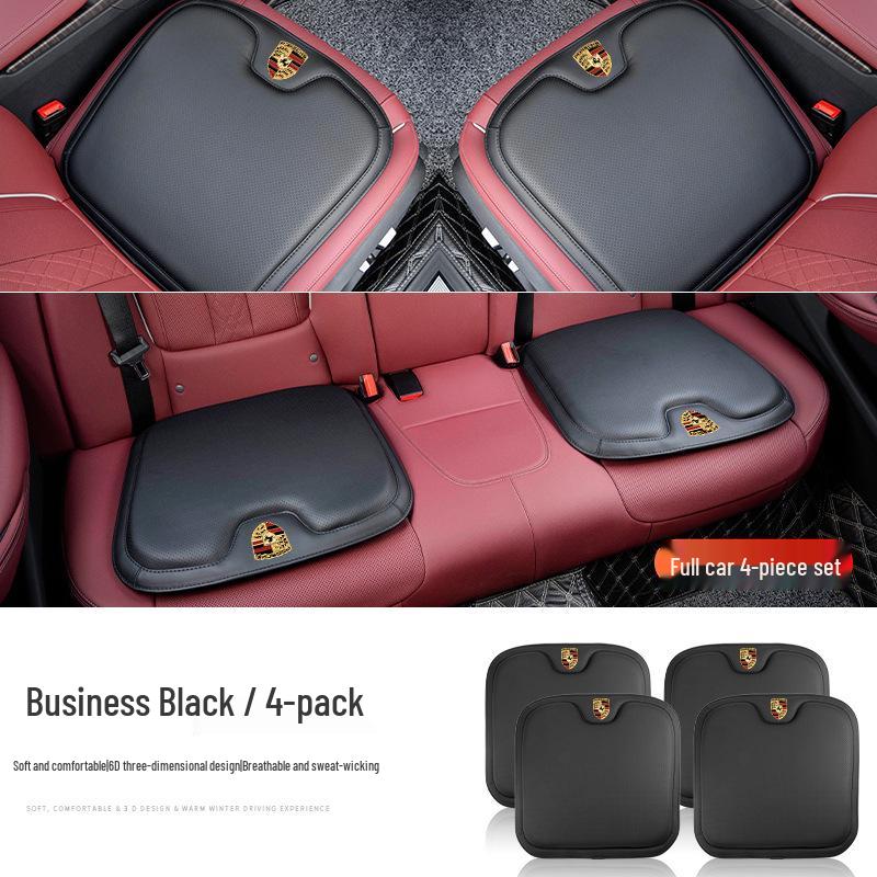 Porsche Seat Accessories: Year-Round Cushions & Lumbar Supports for Cayenne, Macan, Panamera, 718