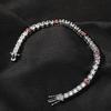 THE BLING KING Tennis Bracelet 4mm Turkish Blue Red Eyes Bracelet AAA CZ Iced Out Luxury Bangles Wholesale Women Hiphop Jewelry