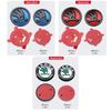 AHUQ1 2pcs 80mm/90mm 3D Car Emblem Badge Hood Front Rear Trunk Logo For Skoda Fabia 1 2 Octavia a7 RS Superb Rapid Yeti Karoq Vision