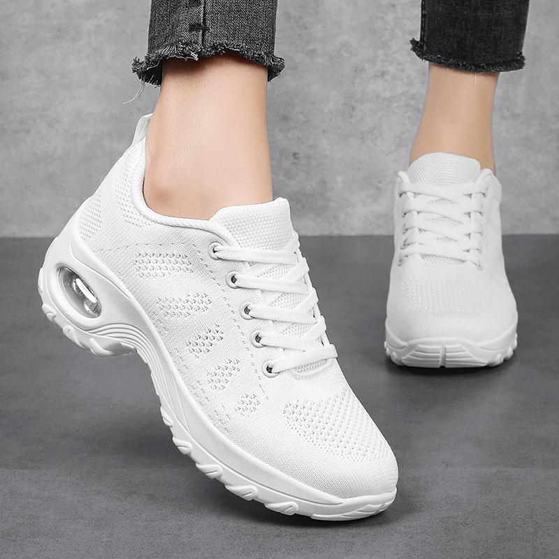 Женская обувь Обувь на воздушной подушке Танцевальная обувь Спортивная обувь Дышащая сетчатая обувь для отдыха на природе Женские кроссовки Мужская обувь