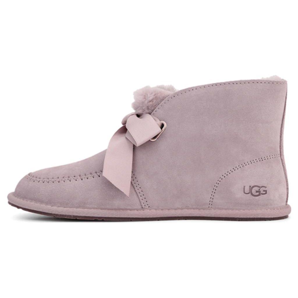 UGG Kallen Lace Warm Lace-Up Plush Ankle Snow Boots Women Boots Twilight 1119934-DUS