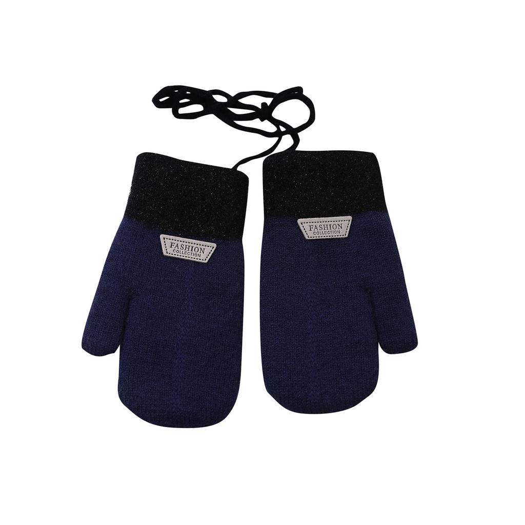 Kids Winter Gloves For Toddler Girls And Boys, Touchscreen Knitted Warm Stretch Mittens For Cold Weather