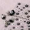 Self-Adhesive Nail Art Stickers with Flower Design
