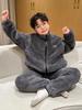 Boys' Trendy Winter Pajamas - Flannel & Velvet