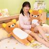 Rilakkuma Long Plush Pillow: Cute Bear Doll Bed Back Cushion Gift