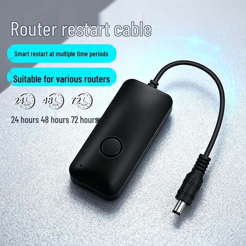 High-Speed Smart Router Optical Modem Reboot Cable for Timed WiFi Power Outage Restart
