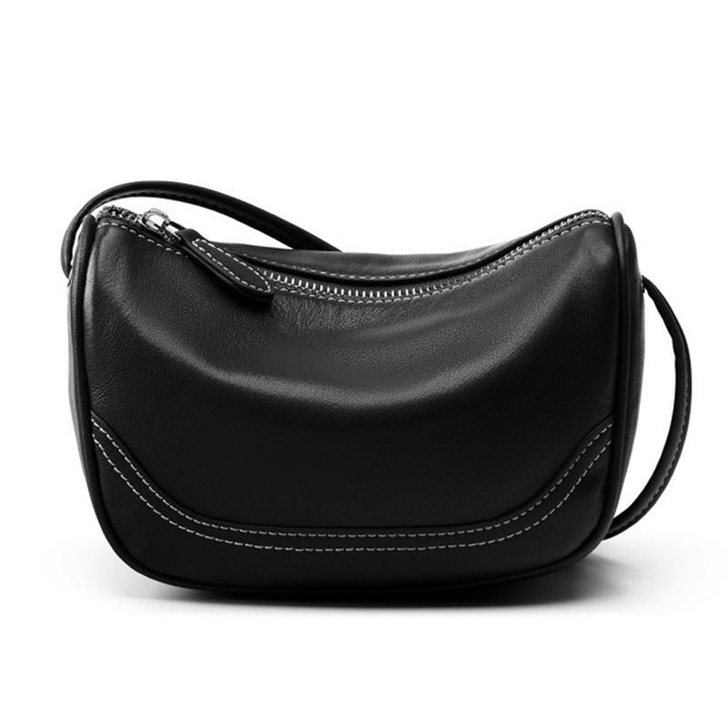 Сумка Zency Small из натуральной кожи, простая женская сумка через плечо