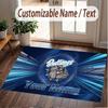 Custom Rug Canterbury-Bankstown Bulldogs Pattern Print Name Text Soft Non‑Slip Floor Carpet for Home Indoor Decoration