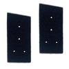 Filter - Whirlpool - 481010716911 - Pack of 2 - Compatible with Tumble Dryers - Black