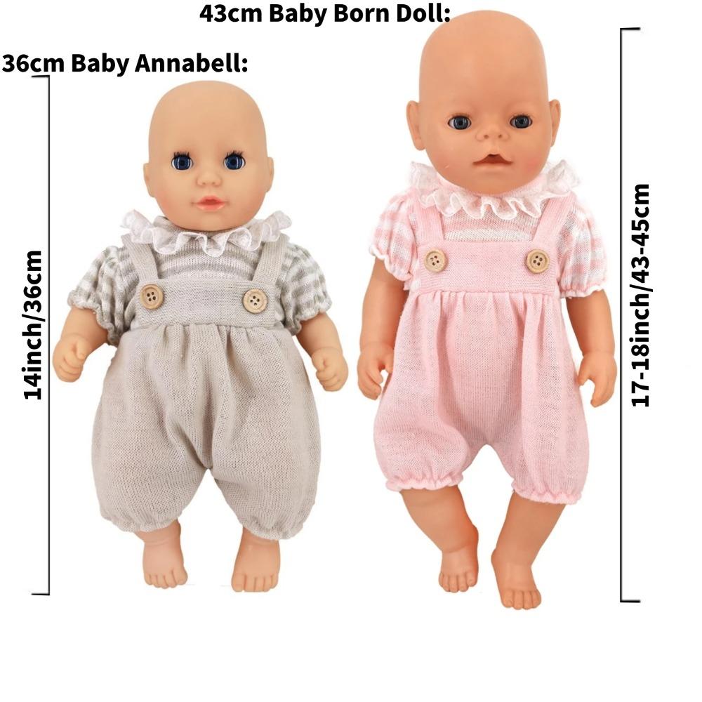 Одежда для кук Baby Born для кукол-новорожденных 13-18 дюймов Милые аксессуары для кукол-новорожденных 43 см Праздничный подарок на день рождения