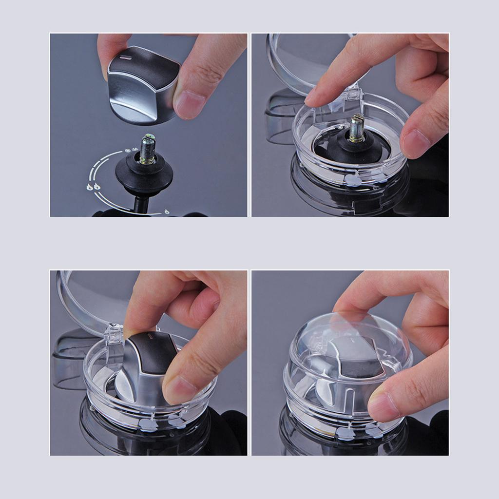 Gas Stove Knob Cover Slip and Dust Resistant Child Proof Oven Switch Protector for Home Kitch